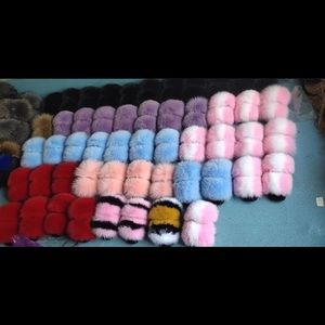 Fur slides $35